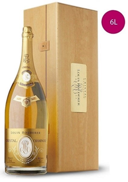 Cristal Louis Roederer 2012 Mathusalem 6L with Wooden Case - Champagne