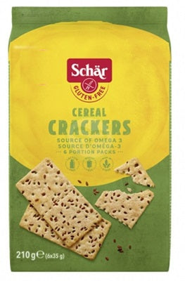 Cereal Crackers Gluten Free 7.40 oz - 210 gr