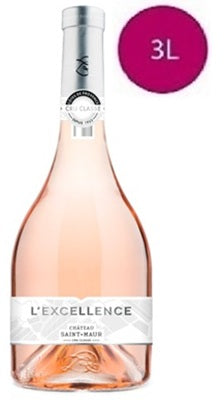 Château St-Maur Excellence Rosé 2024 Cru Classé Jeroboam 3L- Côtes-de-Provence G01