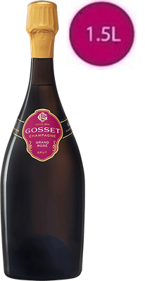 Gosset Grand Rosé 1.5L Magnum - Champagne – St Barth's Wine