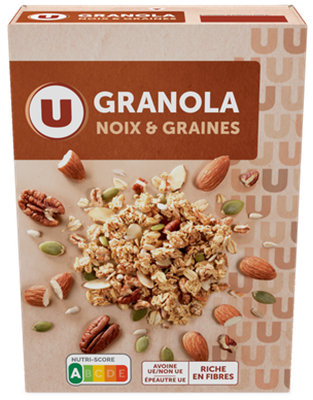 Granola Organic Nuts & Seeds - 350 gr