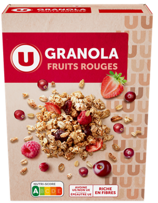 Granola with Red Fruits - 350 gr