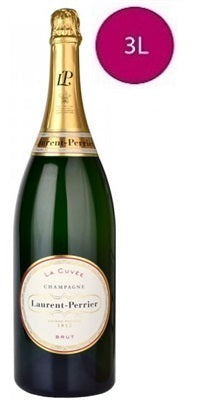 Laurent-Perrier La Cuvée Brut 3LJéroboam in Wooden Case - Champagne G01