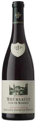 Meursault Clos de Mazeray 2022 Village Appellation Dom Jacques Prieur - Burgundy Red G01