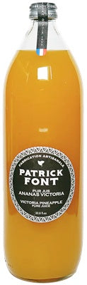 Pineapple Juice Organic Glass Bottle 1L Patrick Font - France B03