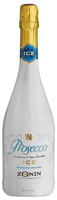 Prosecco Ice Extra Dry Vintage Zonin Sparkling Veneto - Italy G01