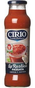 Tomatoes Sauce Sieved Rustica Cirio 680 gr - Italy E04
