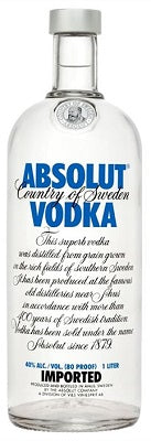 Absolut Blue Vodka - Sweden H06
