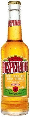 No Shipping Desperados Tequila Beer Bottle 6 Pack 330ml - Mexico S05