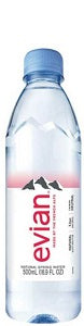 Evian Still Water Plastic-Bottle 6 Pack 500ml - France S05