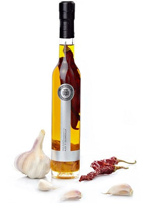 Extra Virgin Olive Oil Garlic and Chilli Pepper Sant'Agata - Italy