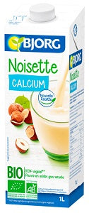Hazelnut - Noisette Calcium Organic 33.8 fl oz - 1 liter Bjorg