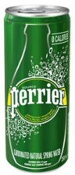 Perrier Sparkling Water Can 6 Pack 330ml - France S05