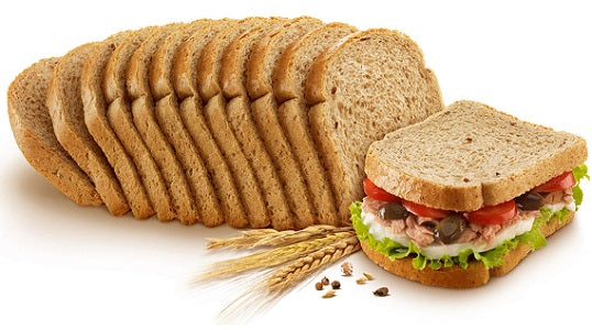 Wheat Sliced Sandwich Bread 19,48 oz - Pain de Blé Entier Tranché 550 gr