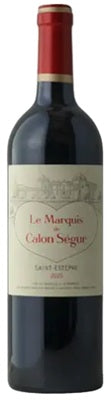 2018 Le Marquis de Calon Saint Estèphe - Bordeaux Red C07