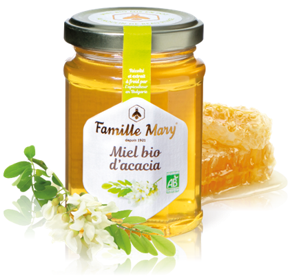 Acacia Honey 250gr Organic - France