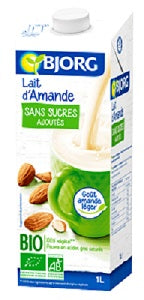 Almond Milk Sugar-Free Organic 33.8 fl oz - 1 liter Bjorg