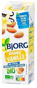 Almond Milk Vanilla Organic 33.8 fl oz - 1 liter Bjorg