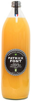 Apple Juice Organic Glass Bottle 1L Patrick Font - France B03