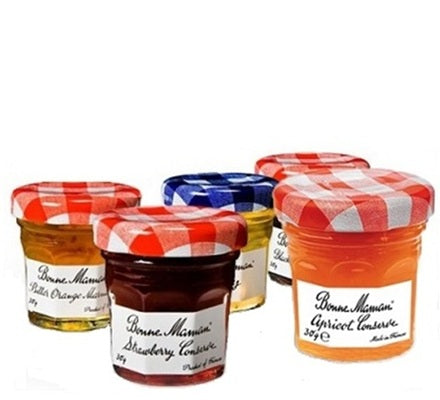 Assorted Mini Jams 5 x 50gr - 1.76oz  - Bonne Maman