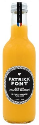 Blonde Orange Juice Organic Glass Bottle 250ml Patrick Font - France B03
