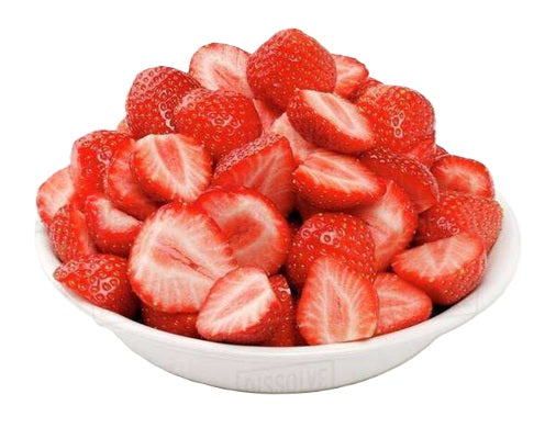 Fresh Strawberries Fruit Pre-Sliced