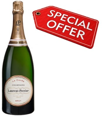 Special Offert 3 Laurent-Perrier La Cuvée Brut - Champagne G01 SAVE $ 35.90