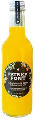 Patrick Font Corsican Clementina Organic Small Glass Bottle 250ml - 8.45 fl oz - France B03