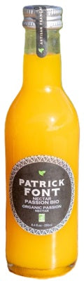 Patrick Font Passion Fruit Nectar Organic Small Glass Bottle 250ml - France B03