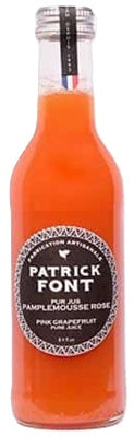 Pink Grapefruit Organic Glass Bottle 250ml Patrick Font - France B03