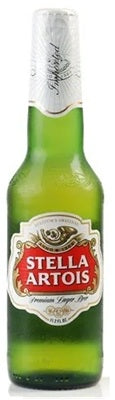 Stella Artois Beer 6 Pack Bottle 250ml - Belgium S01