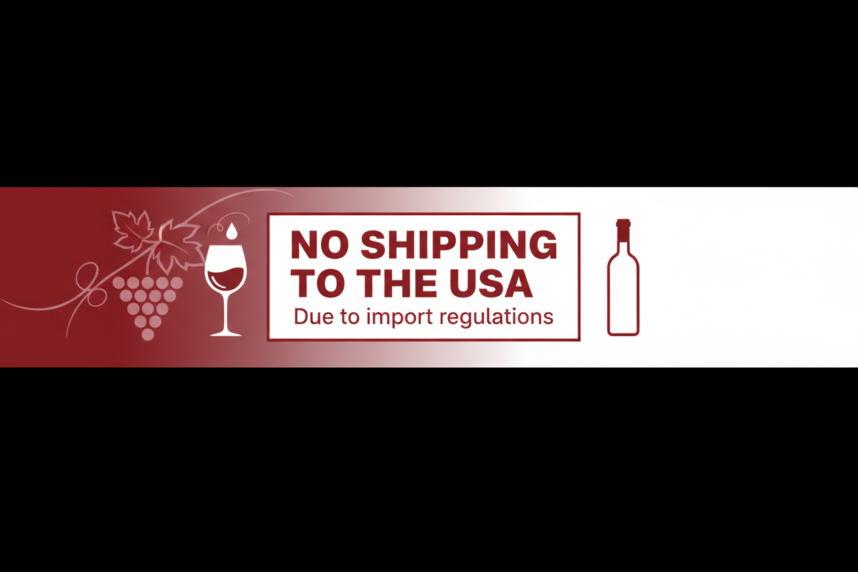 No Shipping to USA Banner