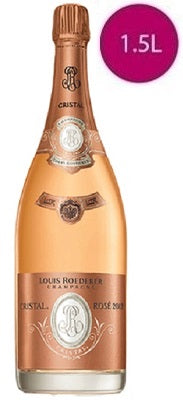 2012 Cristal Rosé Louis Roederer Magnum 1.5L Champagne with Gift Box