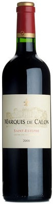 2018 Marquis de Calon Saint Estèphe - Bordeaux Red C07