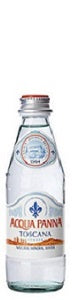 Acqua Panna Still Water Glass-Bottle 6 Pack 250ml Tuscany E04 - Italy