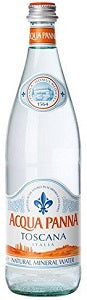 Acqua Panna Still Water Glass-Bottle 6 Pack 750ml Tuscany - Italy