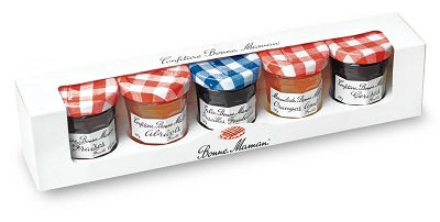 Assorted Mini Jams 5 x 1.76 oz - 50 gr - Bonne Maman