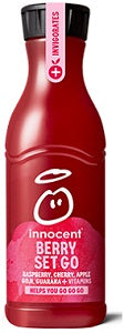 Raspberries and Cherries Berry Set Go 750ml Innocent