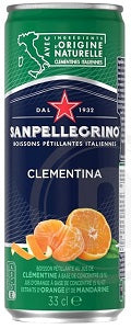 Clementine Clementina 6 Pack Can 330ml San Pellegrino Sparkling - Italy