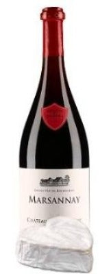 Colombier Beach 3 Cheese-Board + 1 Burgundy Red Wine