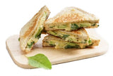 4 Vegetarian Croque-Monsieur with Avocado, Mozzarella and Spinach