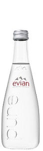Evian Still Water Glass-Bottle 10 Pack 330ml - France
