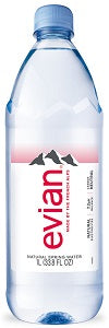 Evian Still Water Plastic-Bottle 6 Pack 1L S05 - France
