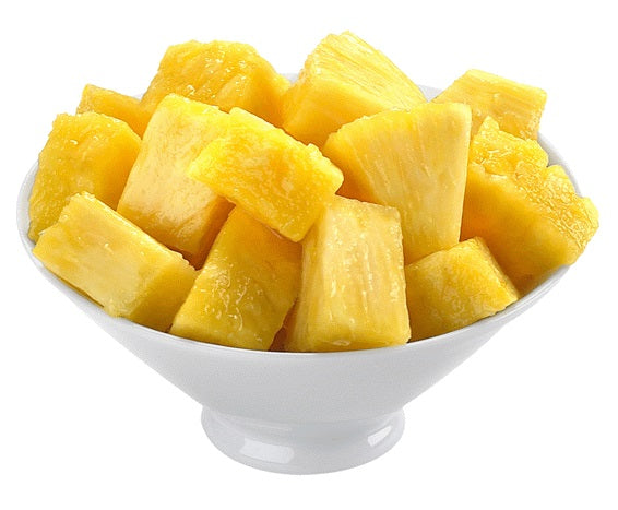 Organic Pineapple Fruit Pre-Sliced 500 gr - Guadeloupe
