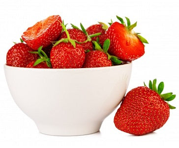 Organic Strawberries Fruit Pre-Sliced 500gr