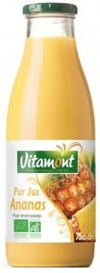 Pineapple Juice  Organic 750 ml Vitamont