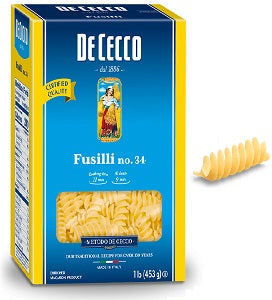 Fusilli 500 gr Pasta De Cecco