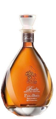 Grappa Paolo Berta 20 Yrs with Wooden Box Asti - Italy
