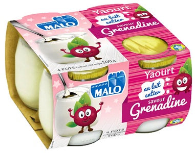 Grenadine Yogurt Malo 4 Pack