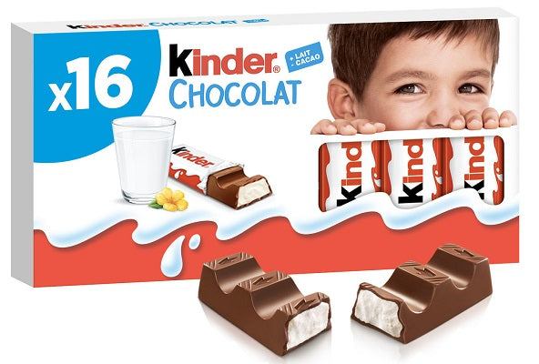 Kinder Chocolate 16 Mini Bar Pack 400 gr